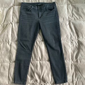 Joe’s Jeans skinny ankle washed black jeans size 32